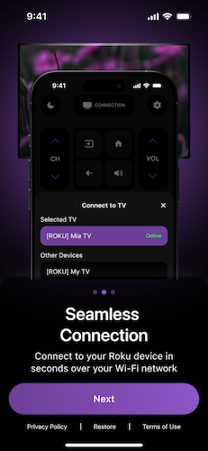 Main Screen of the app