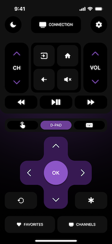 Remote Control interface